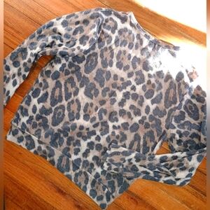 Leopard Print Sweater